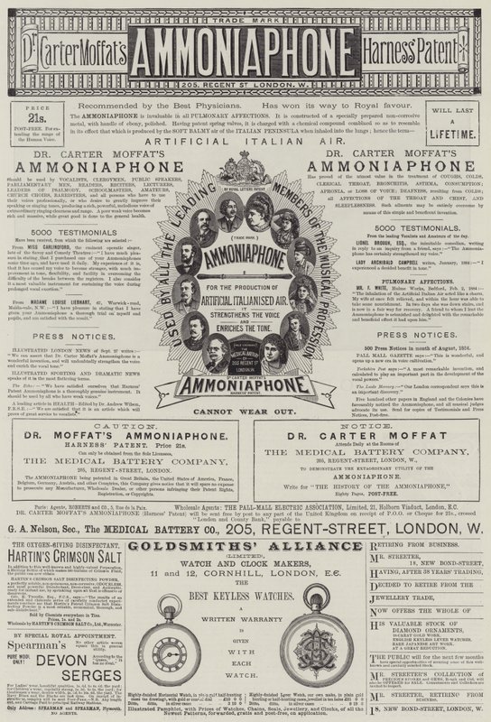 Hirdetések oldala (metszet) alkotó: English School