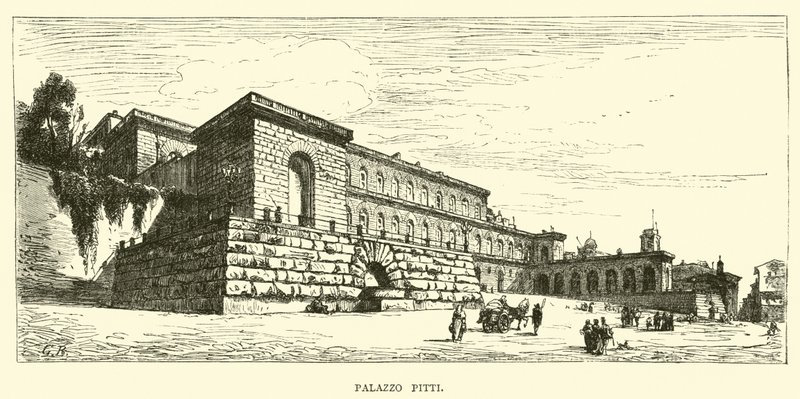 Palazzo Pitti alkotó: English School