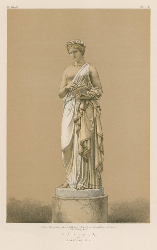 Pandora – J Gibson, RA alkotó: English School