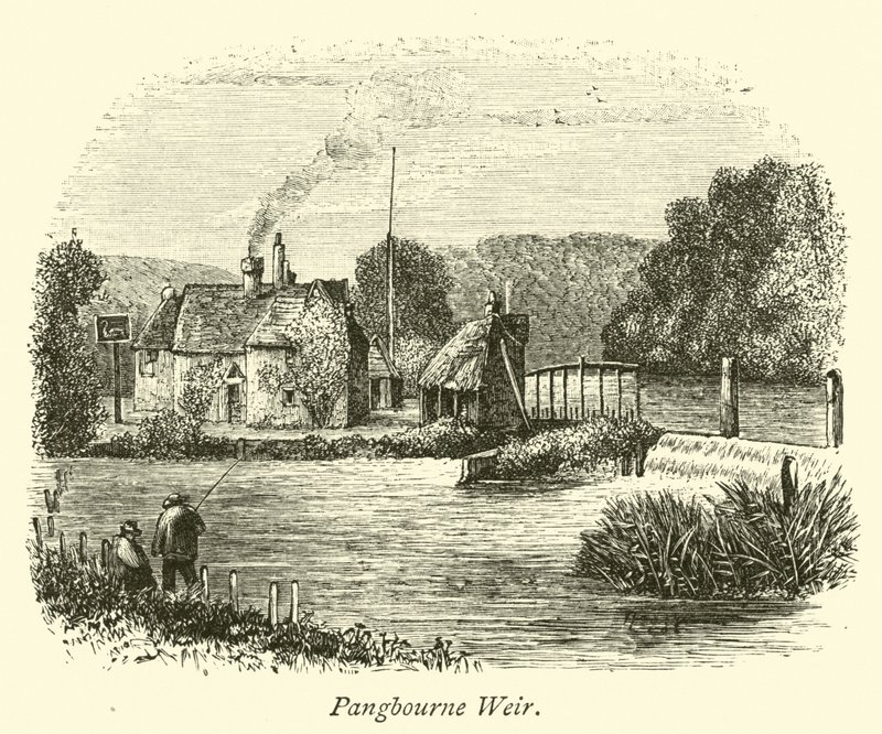 Pangbourne Weir alkotó: English School