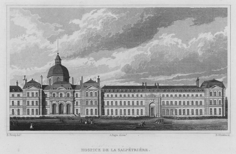 Párizs, Hospice De La Salpetriere (metszet) alkotó: English School