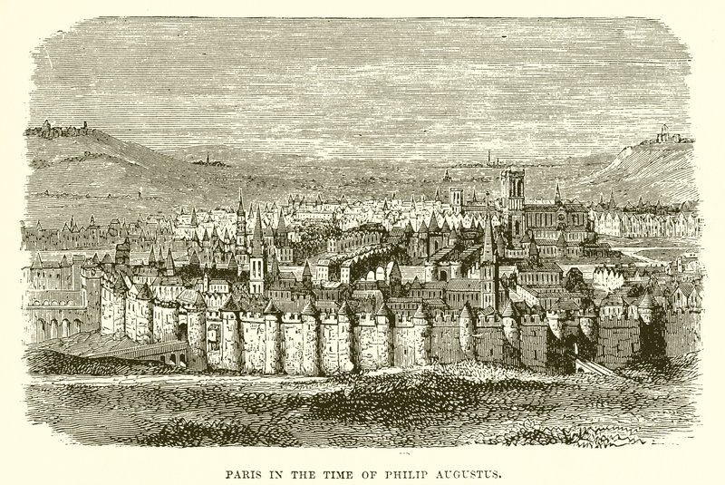 Párizs Fülöp Augustus idejében alkotó: English School