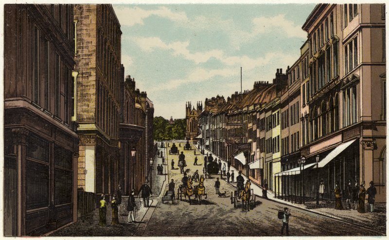 Park Street, Bristol (színes litó) alkotó: English School