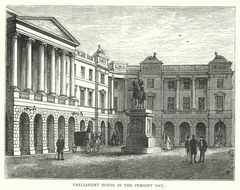 Parlament a jelenkorban (metszet) alkotó: English School