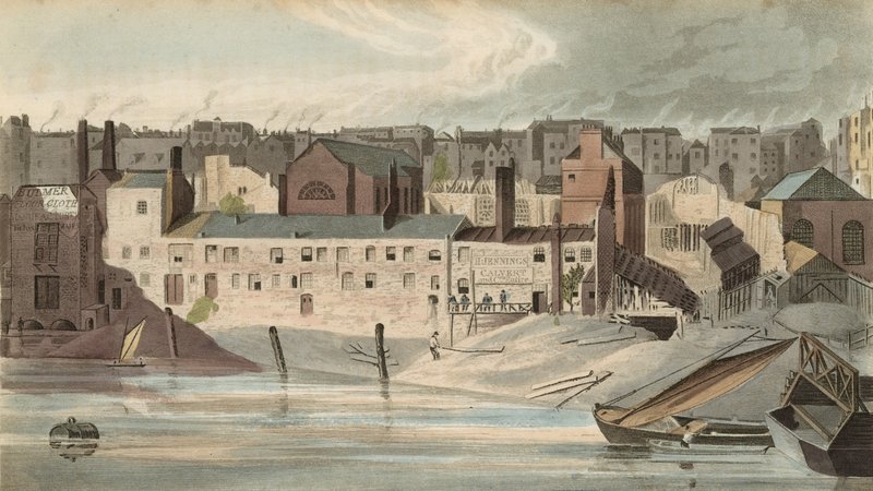 A Savoya romjainak egy része 1816-ban alkotó: English School