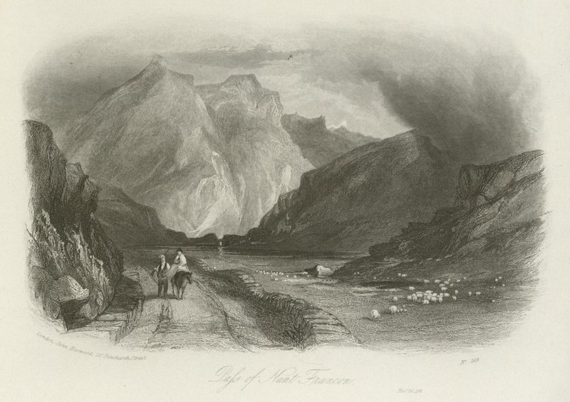 Nant Ffrancon hágója, Észak-Wales alkotó: English School