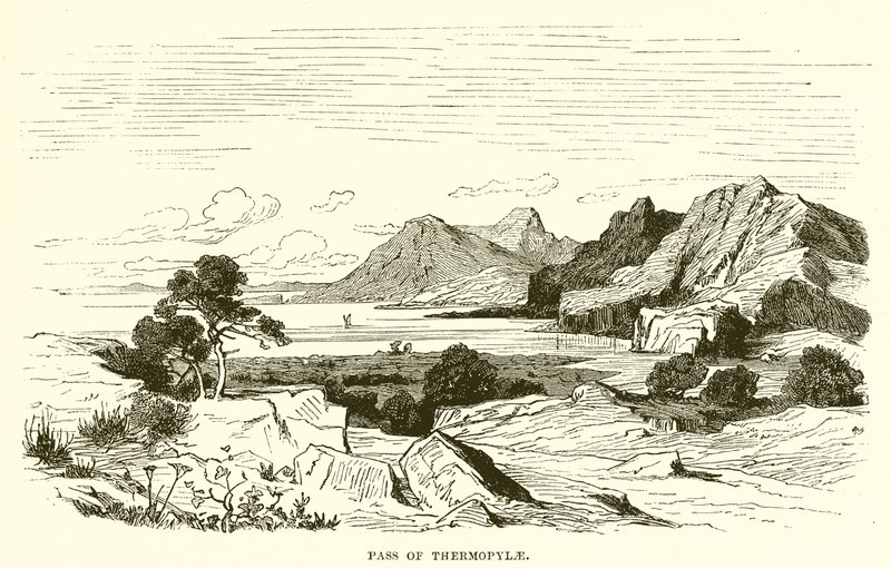 Thermopylae hágó alkotó: English School