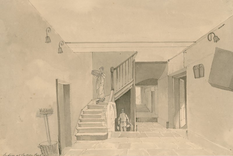 Átjáró a Putney Parkban, Londonban alkotó: English School