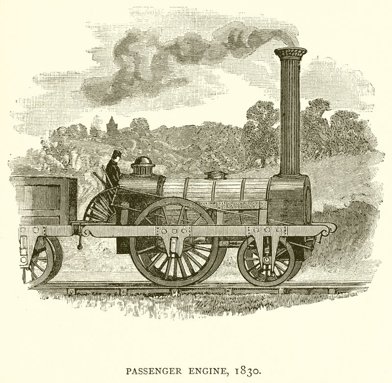 Utasmotor, 1830 alkotó: English School