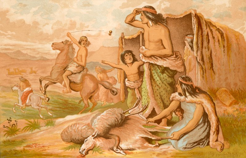 Patagonians - Indulás a guanco vadászatra alkotó: English School