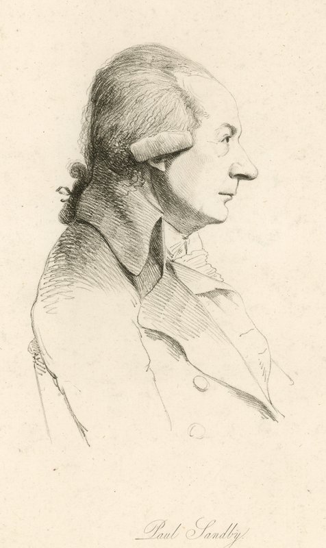 Paul Sandby térképkészítő és festő alkotó: English School