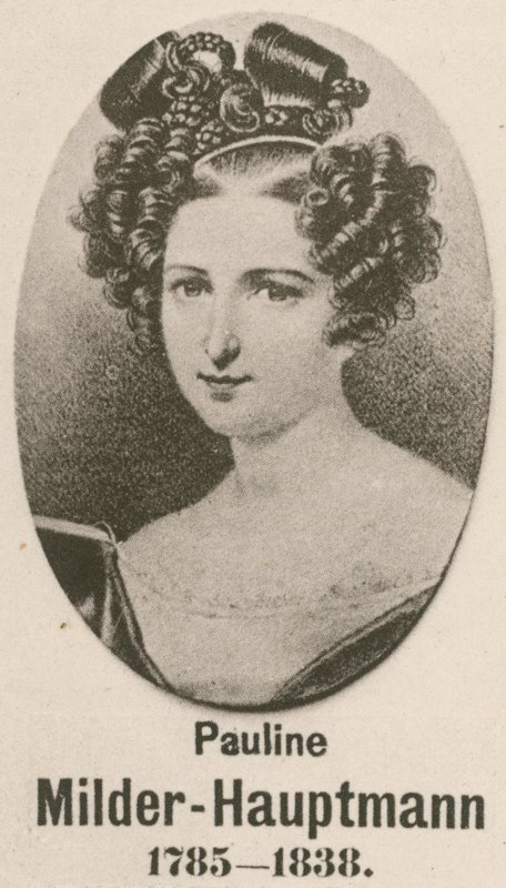 Pauline Milder-Hauptmann (mélynyomás) alkotó: English School
