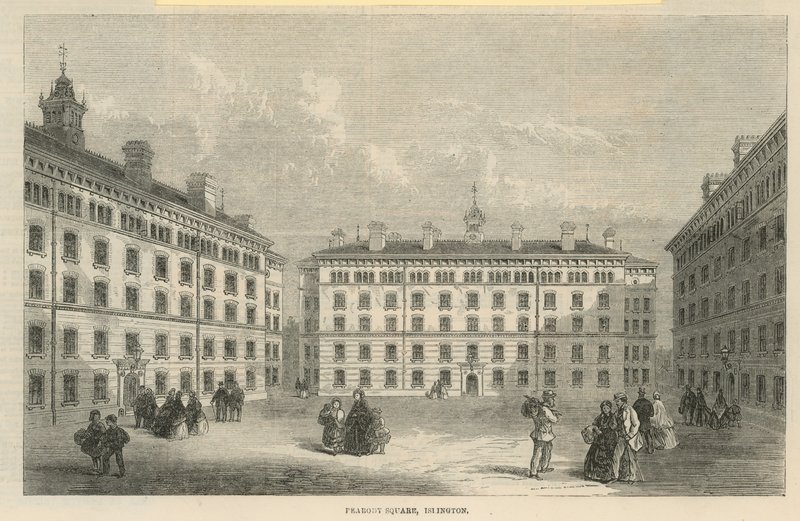 Peabody Square Islingtonban alkotó: English School