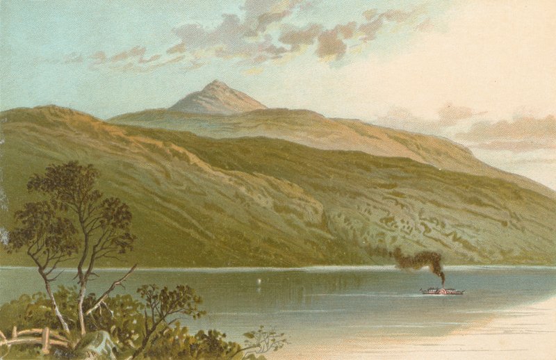 A Ben Lomond csúcsa Tarbet felől alkotó: English School