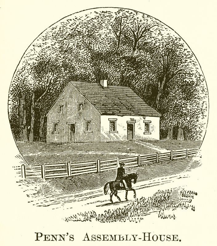 Penns Assembly House alkotó: English School