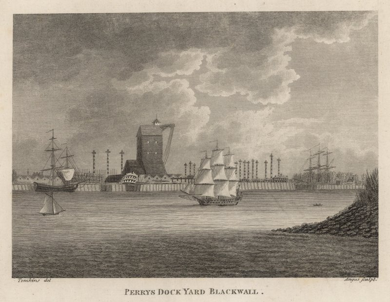 Perrys Dock Yard, Blackwell alkotó: English School