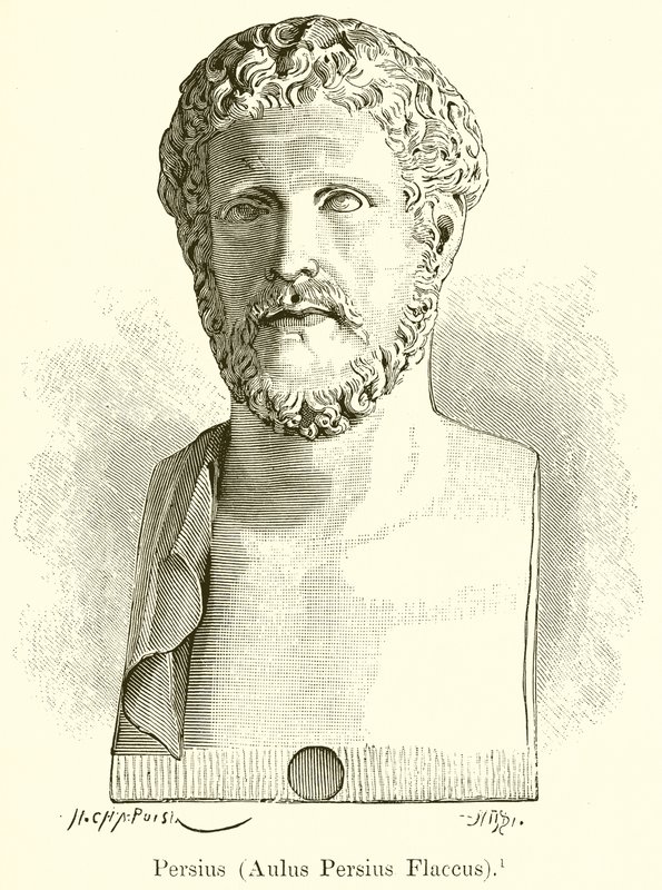 Persius (Aulus Persius Flaccus) alkotó: English School