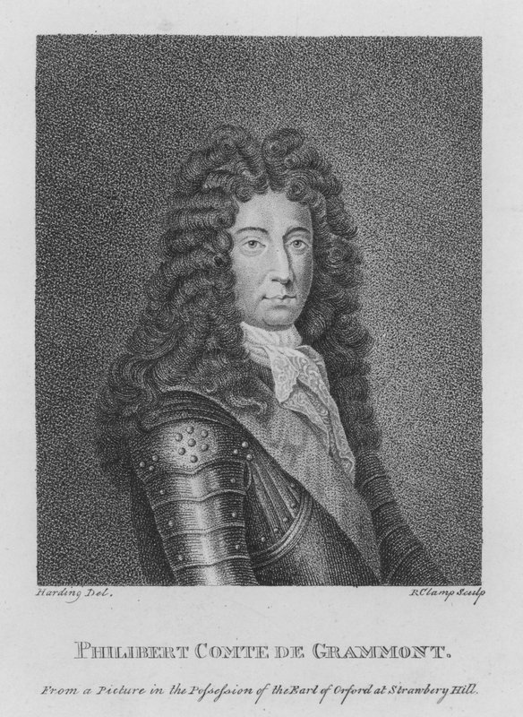 Philibert Comte de Grammont (metszet) alkotó: English School