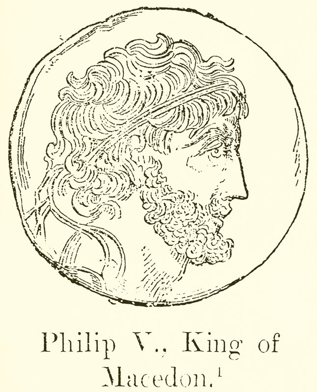V. Fülöp, Macedónia királya alkotó: English School