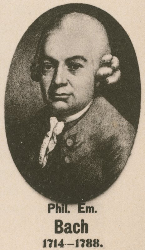 Philipp Emanuel Bach (metszet) alkotó: English School