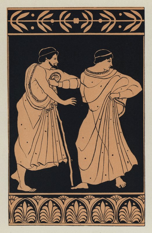 Philto és Lesbionicus (színes litó) alkotó: English School