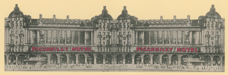 Piccadilly Hotel, London alkotó: English School