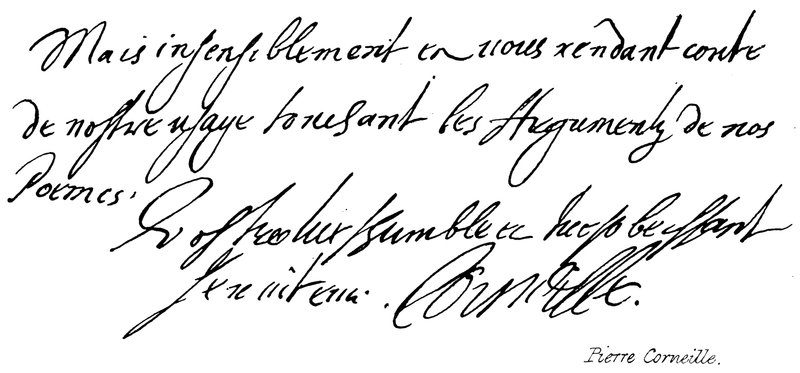 Pierre Corneille alkotó: English School