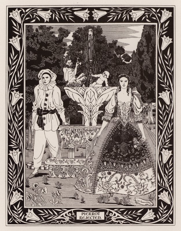 Pierrot elutasítva (litho) alkotó: English School
