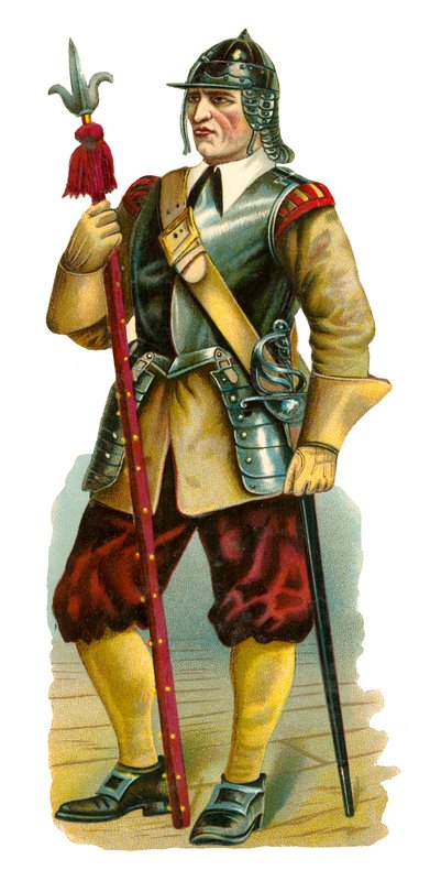 Pikeman, Oliver Cromwell ideje alkotó: English School