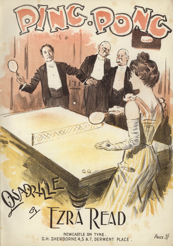 Ping Pong, Ezra Read quadrille (színes litó) alkotó: English School