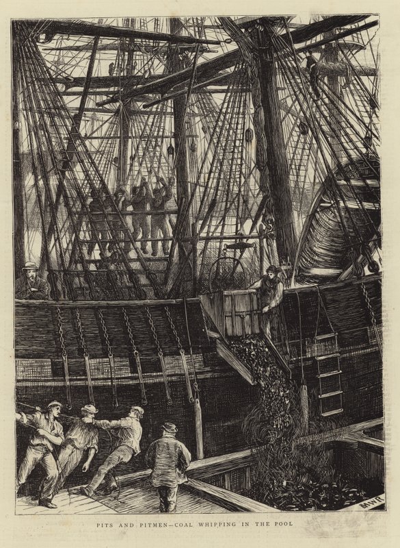 Pits and Pitmen – Szénkorbácsolás a medencében alkotó: English School