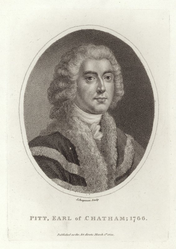 Pitt, Chatham grófja, 1766 alkotó: English School