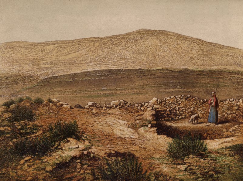 A Bibliában említett helyek: (chromolitho) alkotó: English School