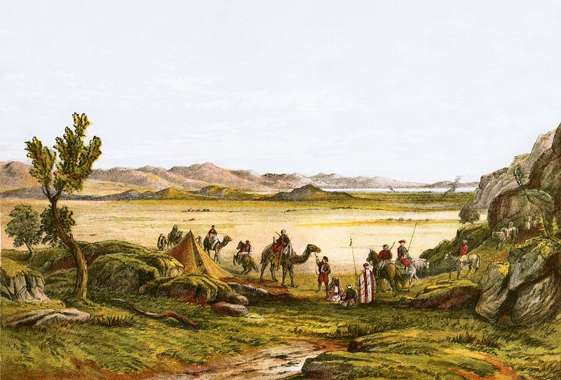 Jerikó síksága alkotó: English School