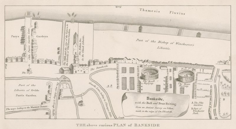 Bankside terve, Southwark alkotó: English School