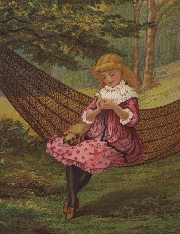 Játékos munka (chromolitho) alkotó: English School