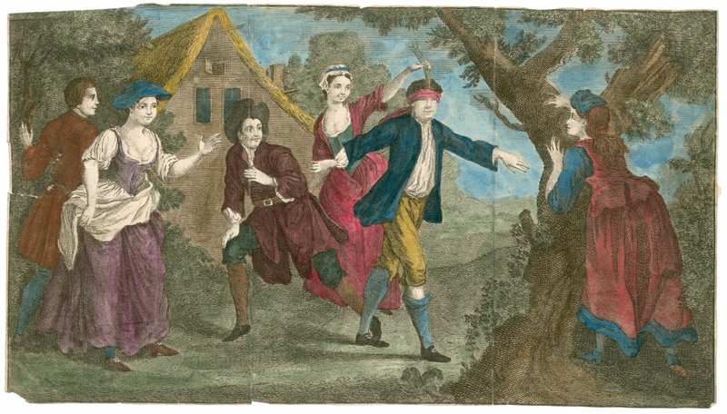 Blind mans buff játék alkotó: English School