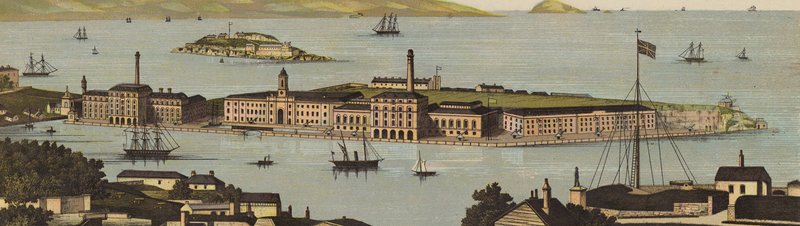 Plymouth: The Royal William Victualing Yard (színes litó) alkotó: English School