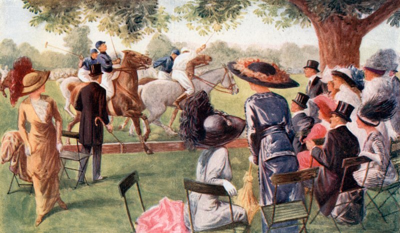 Polo Ranelaghban alkotó: English School