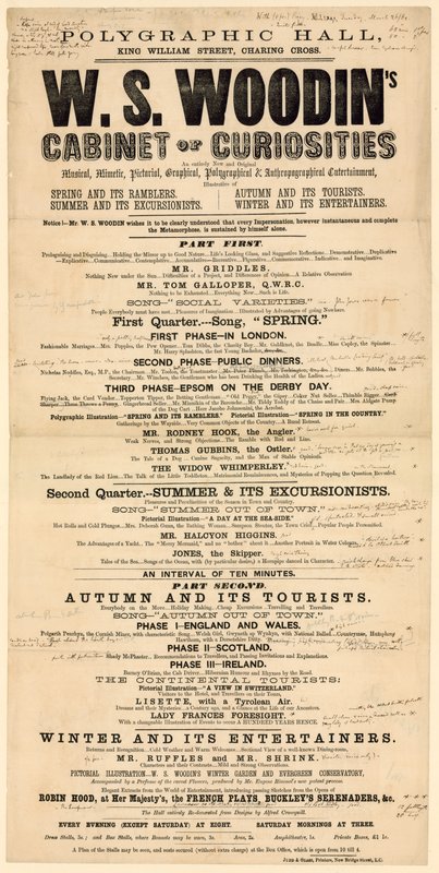 Polygraphic Hall, King William Street, Charing Cross. Hirdetés alkotó: English School