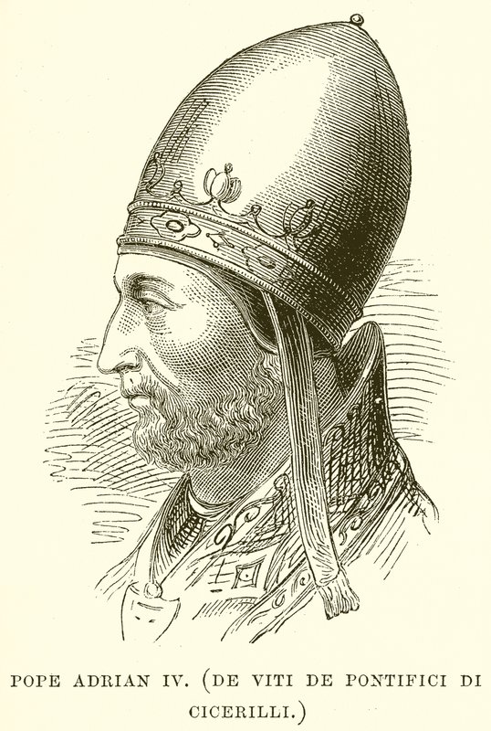 Adrián pápa IV. (De Viti De Pontifici Di Cicerilli) alkotó: English School