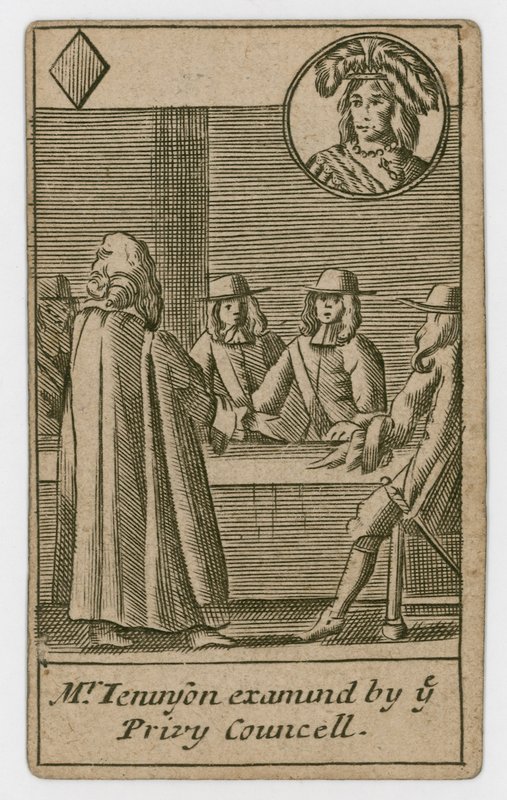 Popish Plot játékkártya, 1679 alkotó: English School