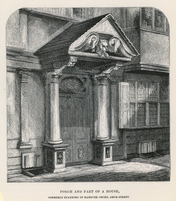 Veranda és egy ház egy része alkotó: English School