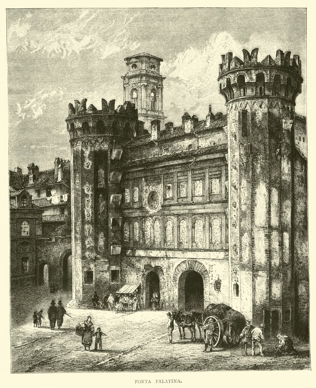 Porta Palatina alkotó: English School