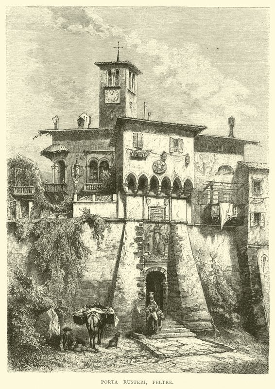 Porta Rusteri, Feltre alkotó: English School