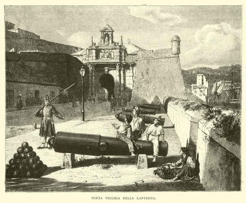 A lámpás régi ajtaja alkotó: English School