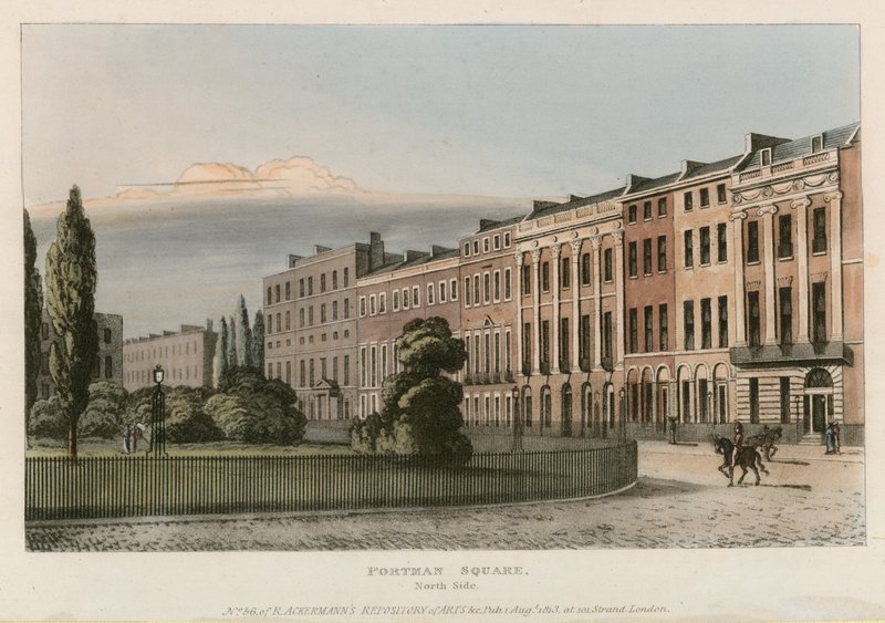 Portman tér, északi oldal alkotó: English School