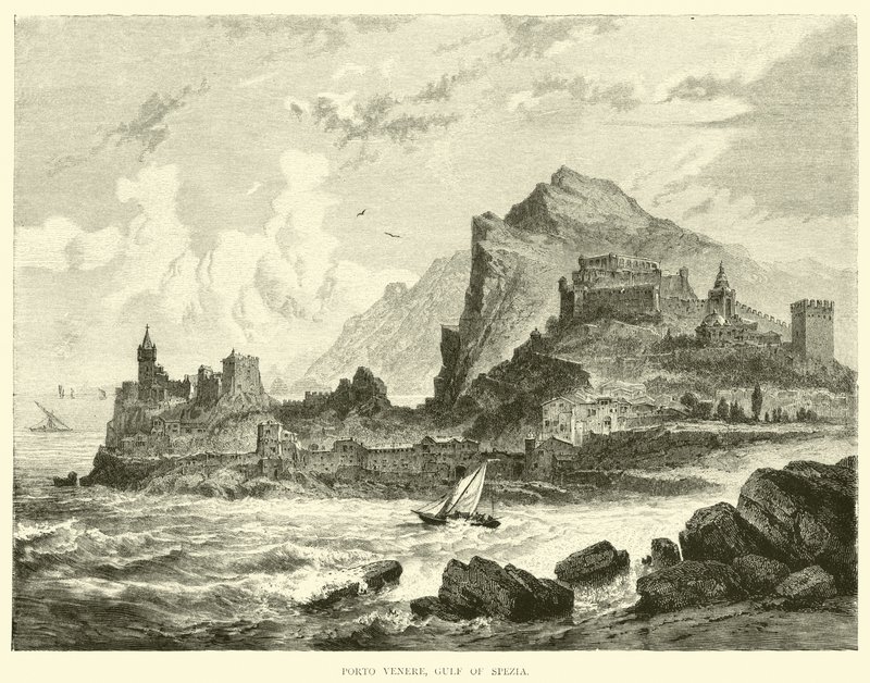 Porto Venere, a Speziai-öböl alkotó: English School