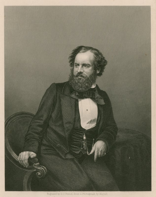 Albert Smith portréja alkotó: English School