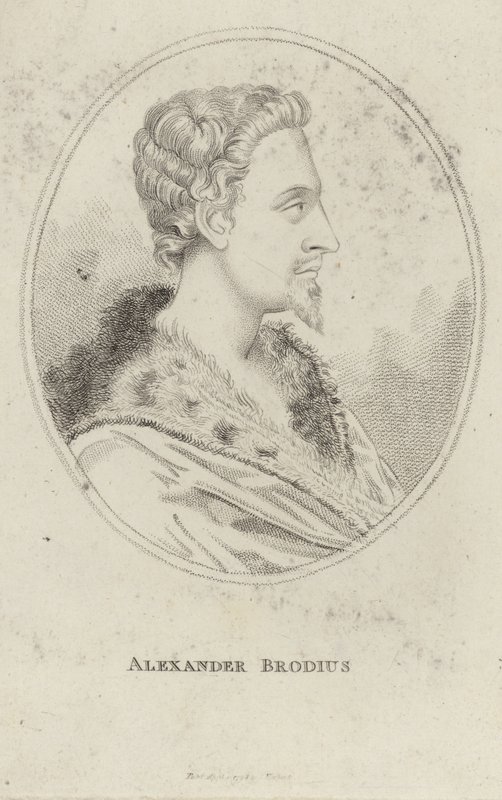 Alexander Brodius portréja alkotó: English School